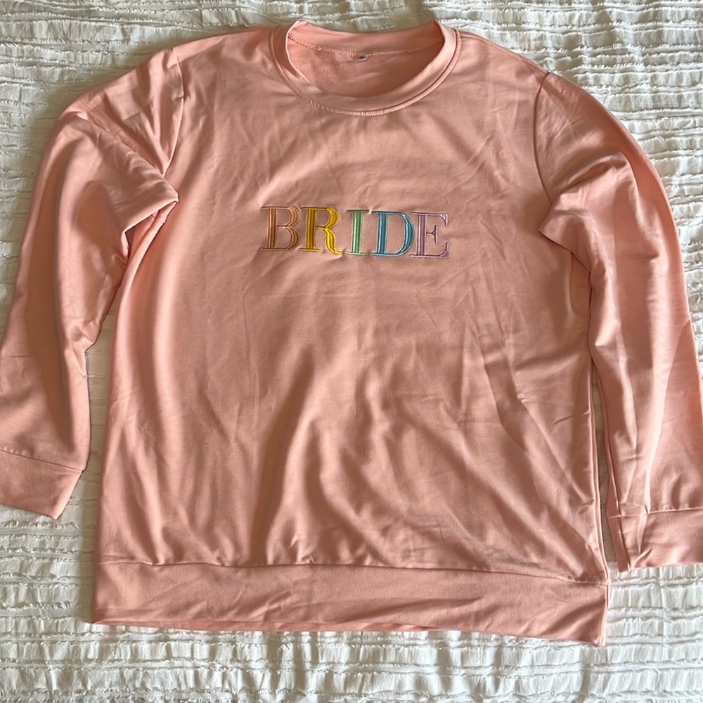 Rainbow BRIDE Long-sleeve Pink Shirt